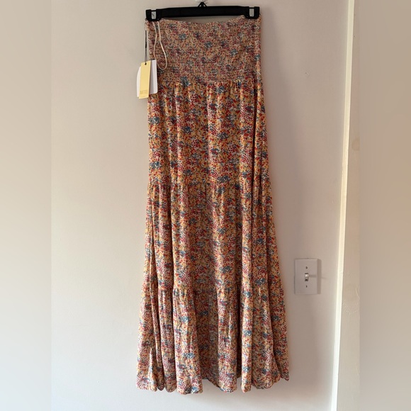 NWT Nation LTD Kira 70s Maxi Dress in Flower Power Retro Floral Size Small - Picture 10 of 16